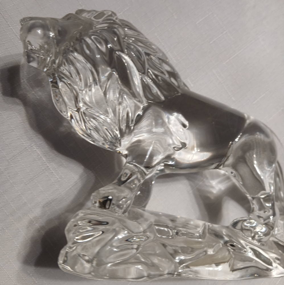 Princess House Crystal Lion - Wonders of the Wild Collection - Picture 2 of 6